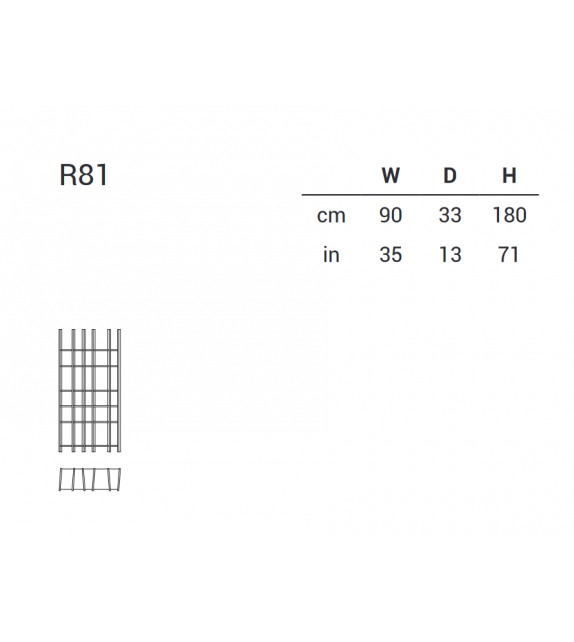 Sipario LC Emmemobili Bookshelf