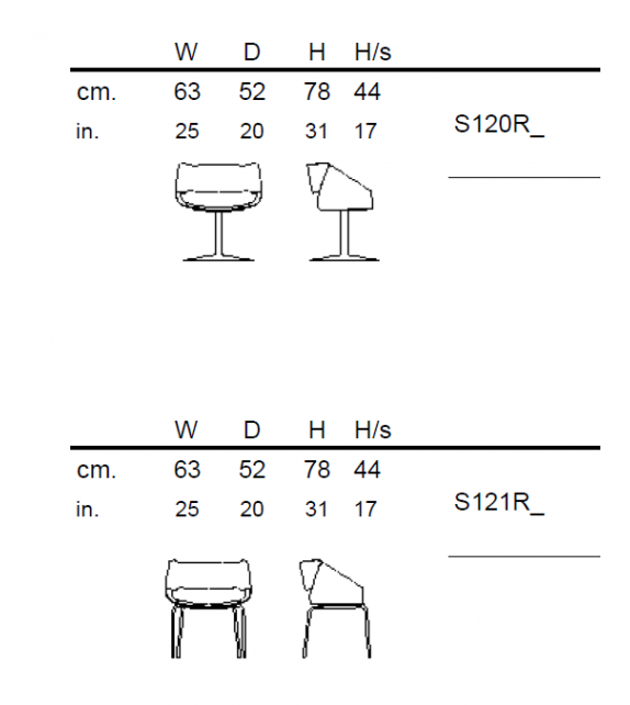 Nastro Emmemobili Chair