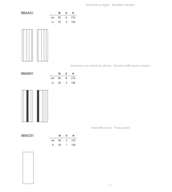 Fractal Boiserie Emmemobili Modulares System