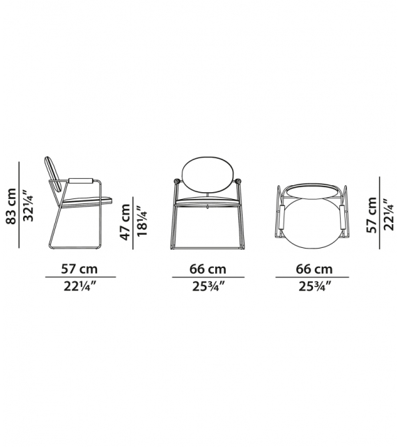 Prêt pour l'expédition - Gemma Baxter Chaise