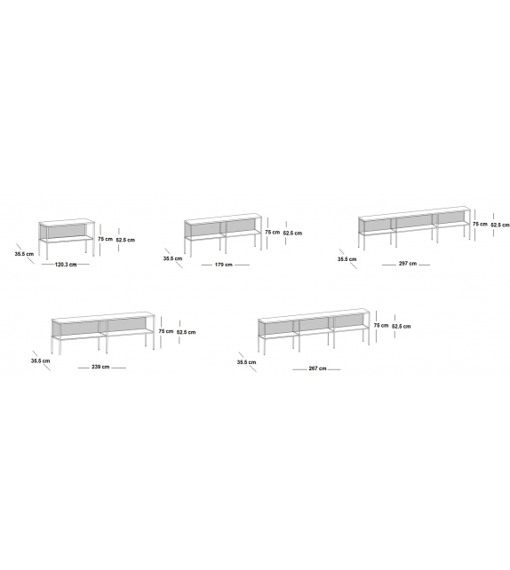 Literatura Punt Sideboard