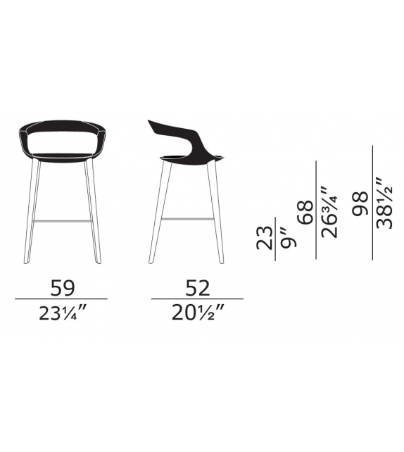 Frenchkiss Enrico Pellizzoni Stool