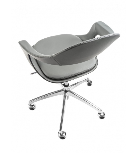 Frenchkiss Enrico Pellizzoni Poltrona Girevole con Ruote