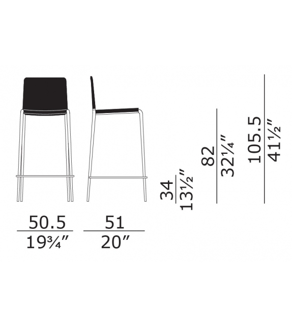 Gazzella Enrico Pellizzoni Stool