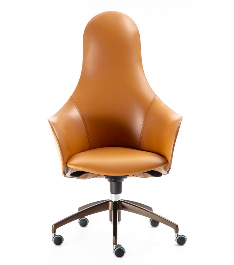 Hipod Enrico Pellizzoni Swivel Armchair with Castors
