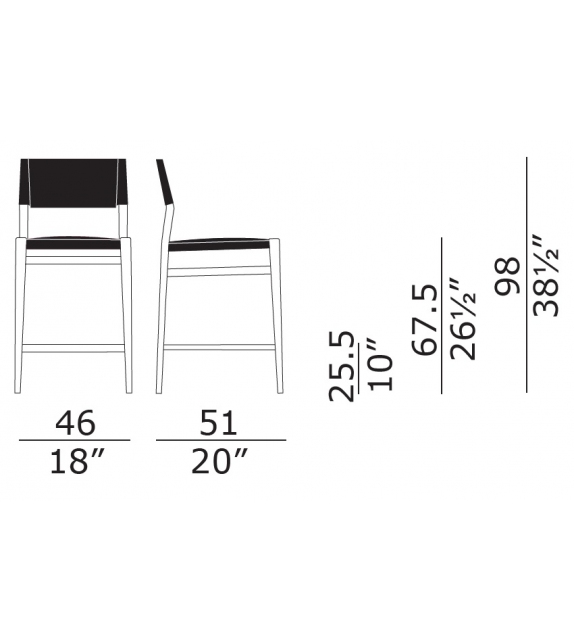 Ledermann Light Enrico Pellizzoni Tabouret