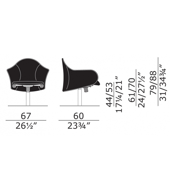 Lopod Enrico Pellizzoni Sessel