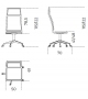 OFX 09 Chair With High Backrest Gallotti&Radice