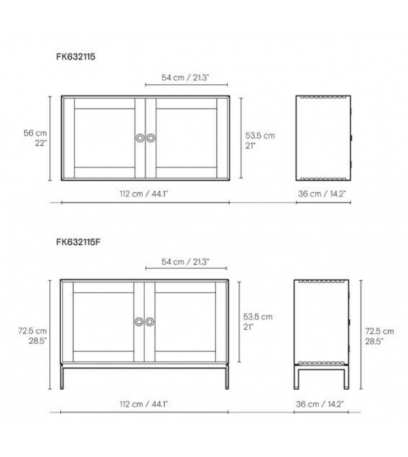 FK63 Carl Hansen & Søn Cabinet