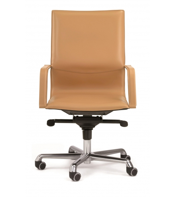 Lybra Enrico Pellizzoni Silla Giratoria con Ruedas