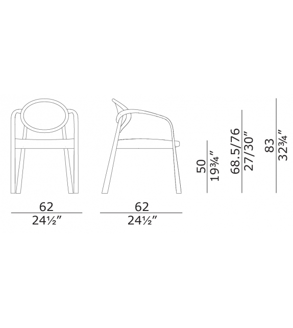 Marlena Enrico Pellizzoni Petit Fauteuil