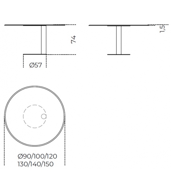Oto Gallotti&Radice Table
