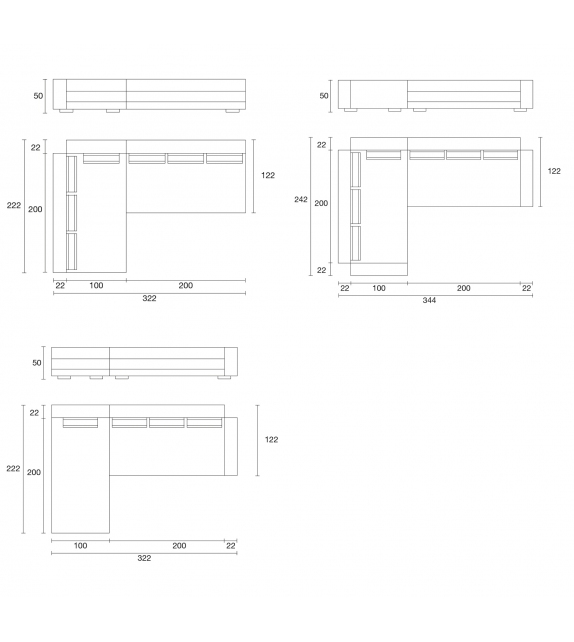 You And Me Ivano Redaelli Divano Angolare
