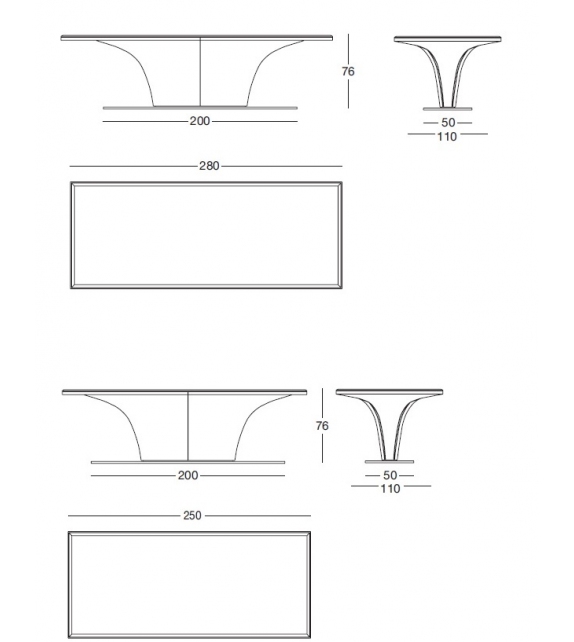 Omotesando Longhi Table