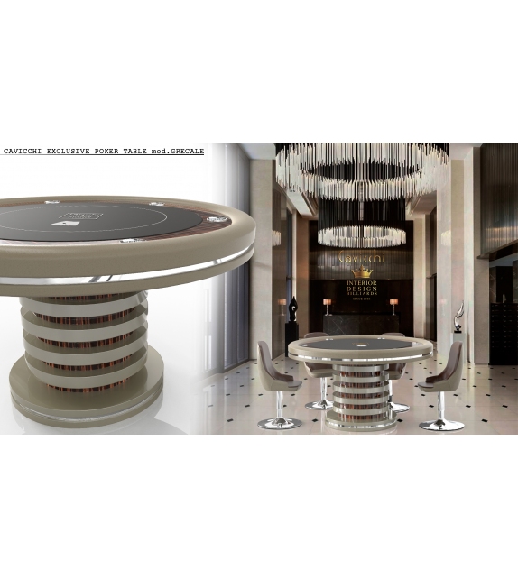 Grecale Cavicchi Pokertisch