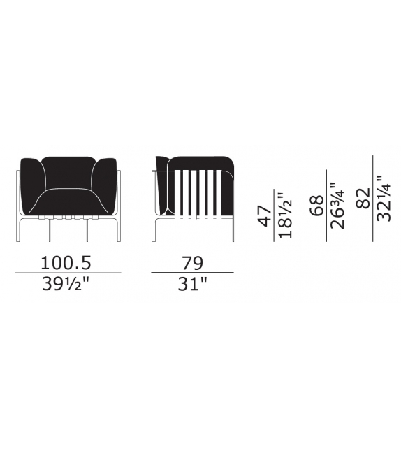 Sydney Enrico Pellizzoni Fauteuil