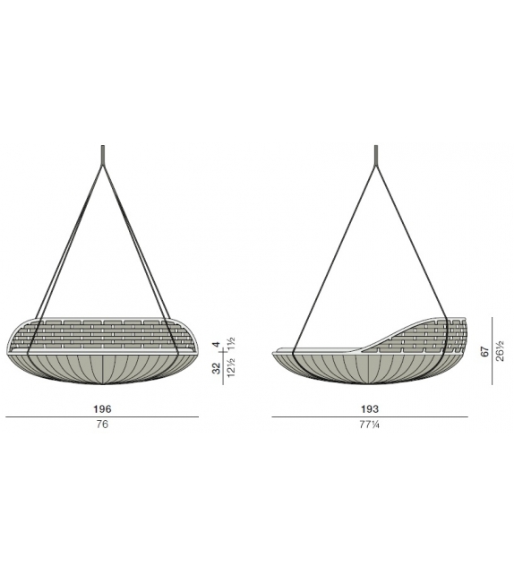 Swingrest Dedon Hanging Lounger