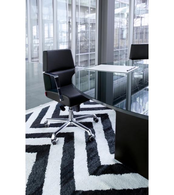 Web Enrico Pellizzoni Swivel Chair with Castors