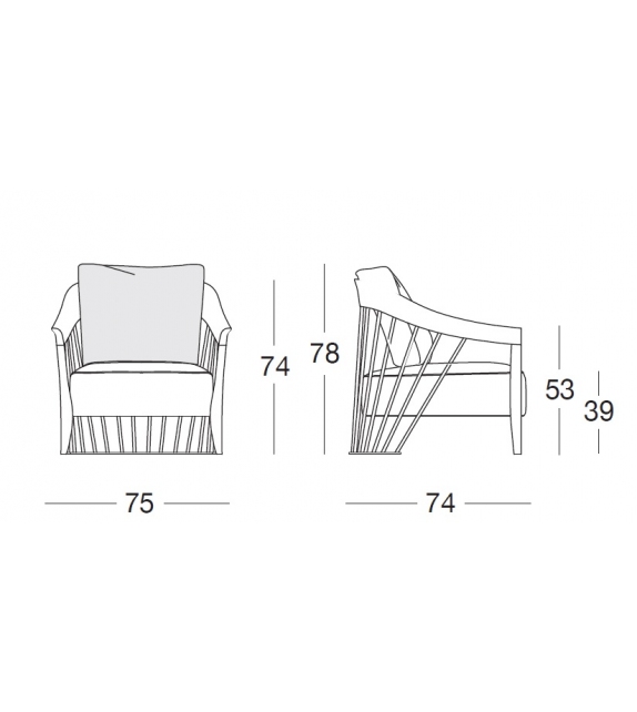 Dorothy Longhi Fauteuil