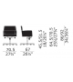 Web Enrico Pellizzoni Swivel Chair with Castors