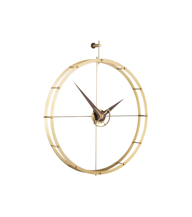 Doble O Premium Gold Nomon Clock