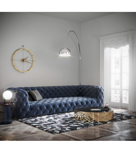 Doble O Premium Gold Nomon Clock