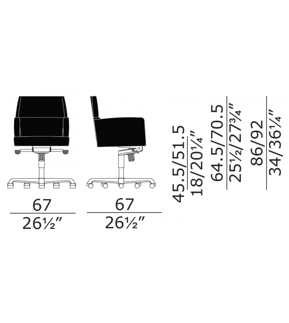 Web Enrico Pellizzoni Drehsessel