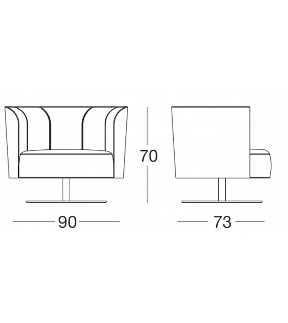Ludwig Longhi Fauteuil