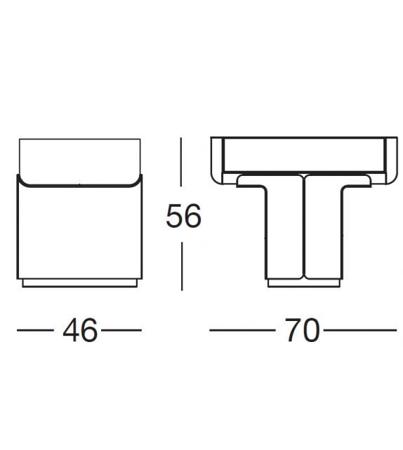 Do Longhi Bedside Table