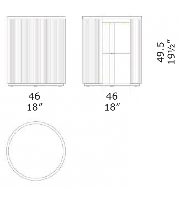Indian 46 Enrico Pellizzoni Coffee Table