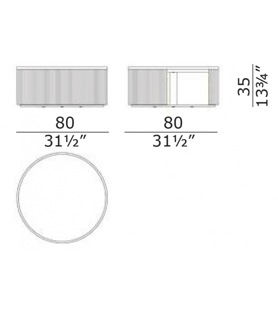 Indian 80 Enrico Pellizzoni Tavolino