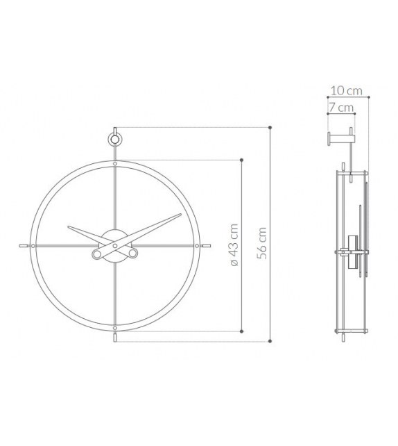 2 Puntos Nomon Horloge