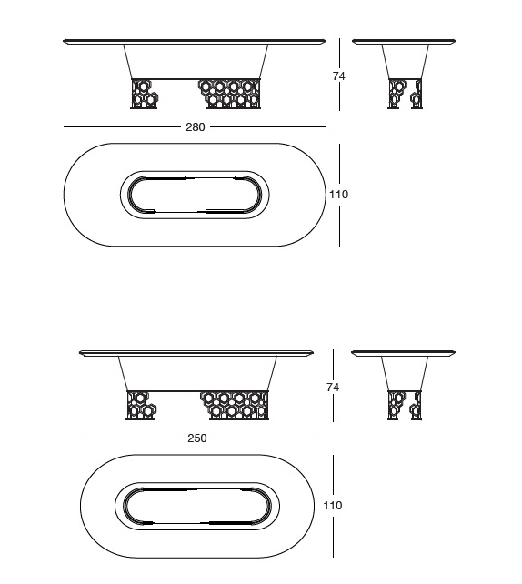 Clairmont Longhi Table