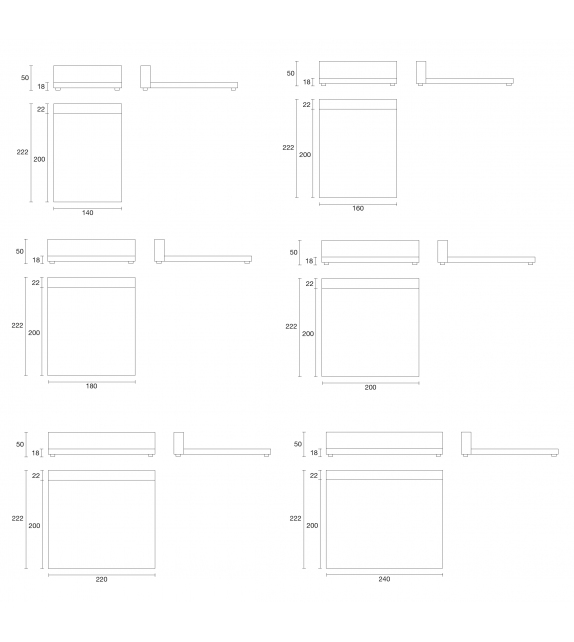 You And Me Basic Ivano Redaelli Bett
