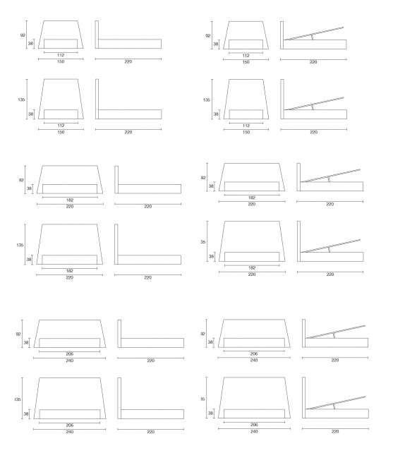 Twiggy Ivano Redaelli Bed