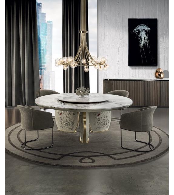 Lotus Round Longhi Table