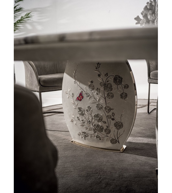 Lotus Round Longhi Tisch