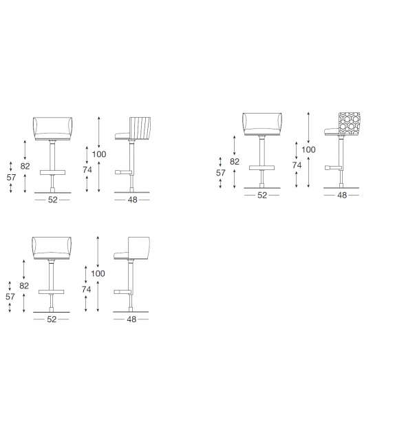 Kelly Longhi Tabouret