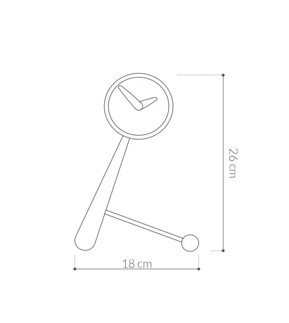 Mini Puntero Nomon Reloj de Mesa