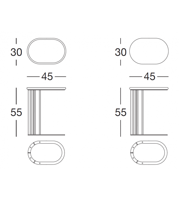 Balmain Longhi Side Table