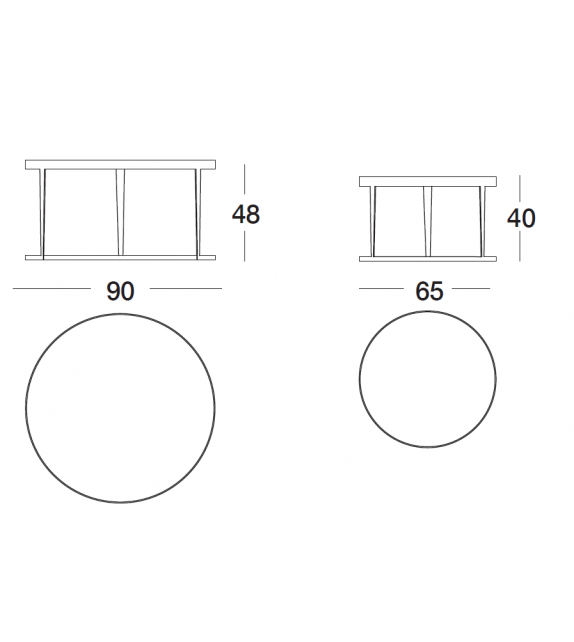 Bis Longhi Table D'Appoint