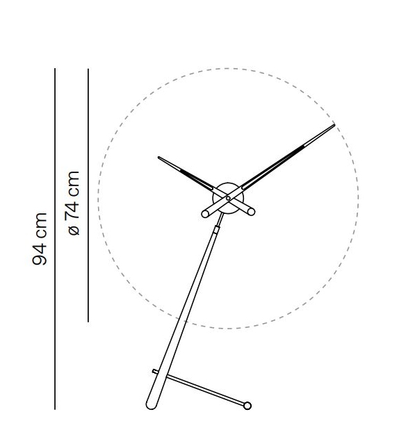 Puntero Nomon Reloj de Mesa