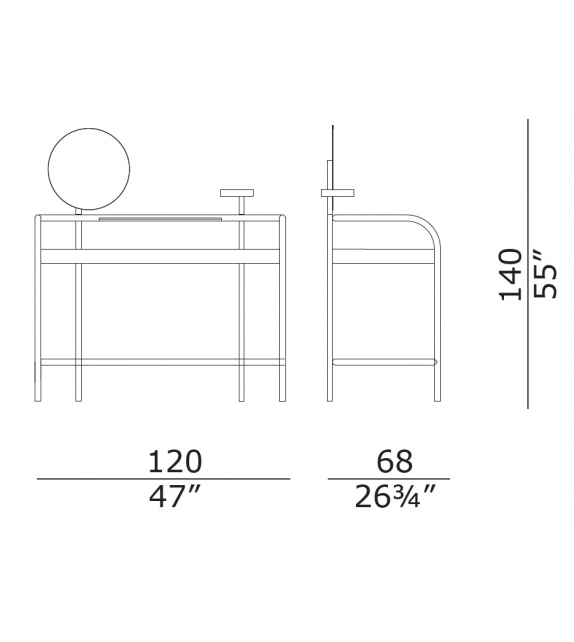 Raily Enrico Pellizzoni Writing Desk