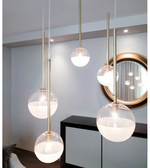 Molecola Il Fanale Lampe à Suspension