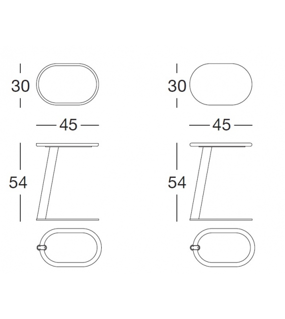Kobe Longhi Table D'Appoint