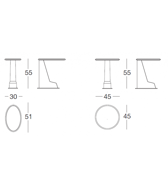 Vincent Longhi Tavolino D'Appoggio