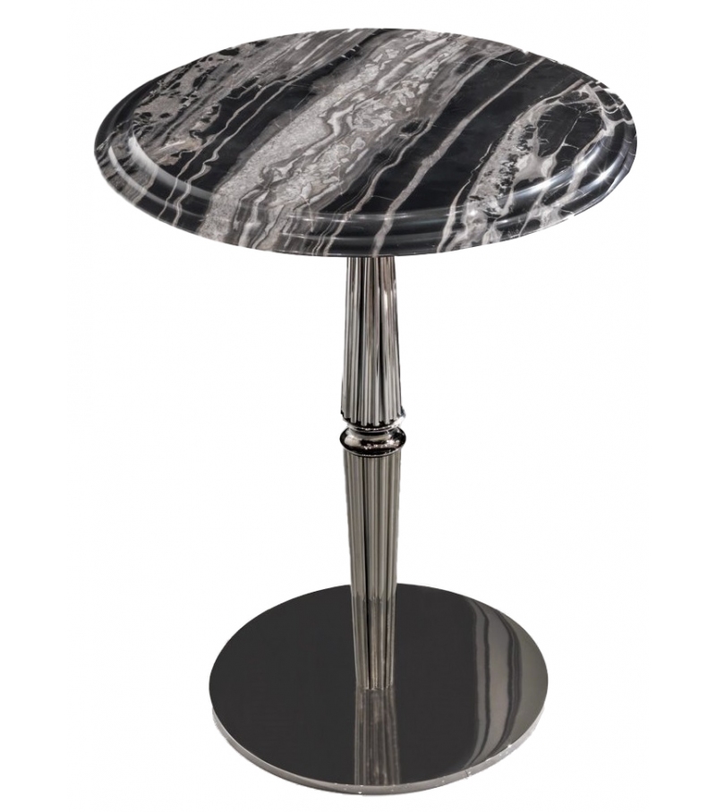 Gueridon Marble Longhi Table D'Appoint