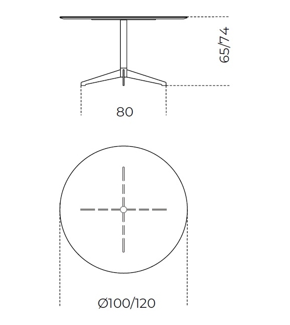 Zen Black Gallotti&Radice Tisch