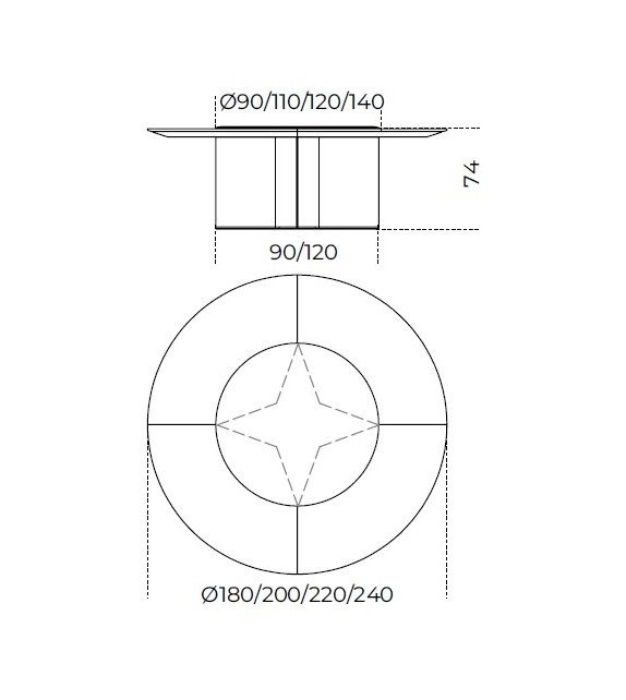 Yol Sect Table Gallotti&Radice