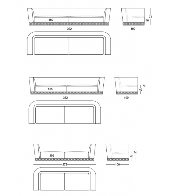 Welles Longhi Canapé